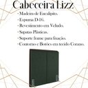 Ver imagem 3 de Cabeceira Solteiro 88 cm Lizz Veludo Verde Soon