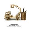 Brinquedo Quebra Cabeça 3D Caminhão Grua Mdf - 3
