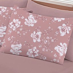 Jogo de Cama Buettner Queen Moema Malha 3 Peças Basic Rosê - 2