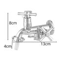 Ver imagem 2 de Kit 2 Torneira 1428 Maquina de Lavar 2 Saídas