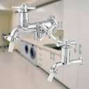 Ver imagem 4 de Kit 2 Torneira 1428 Maquina de Lavar 2 Saídas