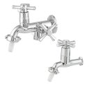 Ver imagem 1 de Kit 2 Torneira 1428 Maquina de Lavar 2 Saídas