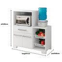 Ver imagem 2 de Balcão Fruteira Cuba Branco Casa Moderna