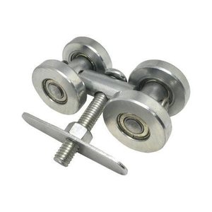 RODIZIO QUADRUPLO DE 1" C/ ABA