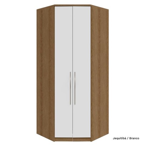 Guarda Roupa Modulado 02 Portas 234cm 02 Gavetas Canto Closet Setiba