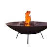 Tacho Corten 60 Cm Lareira Externa de Jardim + Base - 1