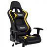 Cadeira Gamer MoobX Thunder Reclinável C/ Almofadas para Lombar e Pescoço Preto/Amarelo - 9