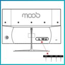 Ver mais imagens de Monitor Moob Led 75hz Full Hd 24" Hdmi