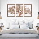 Ver imagem 3 de Quadro Decorativo Árvore Da Vida 3mm Vazado - Mdf:Mdf/Cru