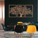 Ver imagem 1 de Quadro Decorativo Árvore Da Vida 3mm Vazado - Mdf:Mdf/Cru