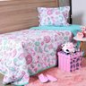 Kit Colcha Infantil Solteiro Em Malha 100% Algodão   Kawaii - Bene Casa - 2