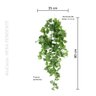 Hera Pendente Planta Artificial Caída para Decoração - 5