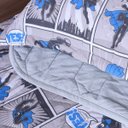 Ver imagem 3 de Kit Colcha Infantil Solteiro Em Malha 100% Algodão   Heroes - Bene Casa