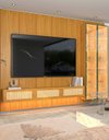 Ver imagem 1 de Conjunto Modulo Painel Home Suspenso Babu 3120 mm Madeira Cor:Madeira