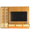 Ver imagem 2 de Conjunto Modulo Painel Home Suspenso Babu 3120 mm Madeira Cor:Madeira