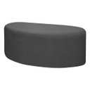 Ver imagem 1 de Puff Orgânico Palermo 100cm Bouclê - Sofa Store:bouclê Cinza Chumbo