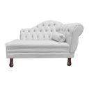 Ver imagem 1 de Recamier Sofá Esquerdo Larissa 120cm Sala Corano Branco - Incasa Decor