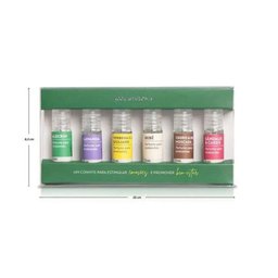 Kit Experiência Acqua Aroma 5ml 6 Fragrâncias Grupo 01 - 2