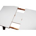 Ver imagem 3 de Mesa de Jantar Extensível com Tampo de Vidro Nacre 1.60 a 2.00