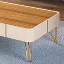Ver imagem 6 de Mesa de Centro Miami Orgânica 132x31 -Edecasamoveis