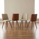 Ver imagem 1 de Kit 4 Cadeiras Giratórias Madeira Dakota