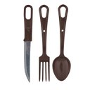 Ver imagem 1 de Conjunto Talheres Atacado Militar com Lâmina Metal AT1.1170M