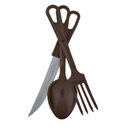 Ver imagem 2 de Conjunto Talheres Atacado Militar com Lâmina Metal AT1.1170M