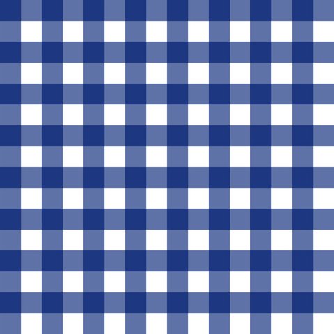 Papel de Parede Doce Estilo Xadrez Azul 82182