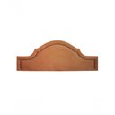 Ver imagem 2 de Cabeceira Casal Provençal Luxo 140X60 Terracota Tachas Fumê