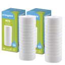 Ver imagem 2 de Kit 2 Refis Ranhurados de Reposição 7' Melt Blown para Filtro de Máquina de Lavar Maqlav Acquabios