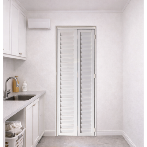 Porta Camarão Alumínio Branco 210x100 Lado Direito