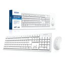 Ver imagem 1 de Kit Teclado e Mouse sem Fio Bk-s1000k 4367 Branco - Exbom