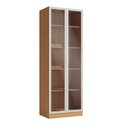 Ver imagem 1 de Roupeiro de Madeira com 2 Portas de Vidro