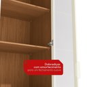 Ver imagem 7 de Roupeiro de Madeira com 2 Portas de Vidro