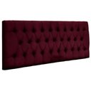 Ver imagem 1 de Painel Cabeceira Dubai Para Cama Box-1,20 Mt-marsala