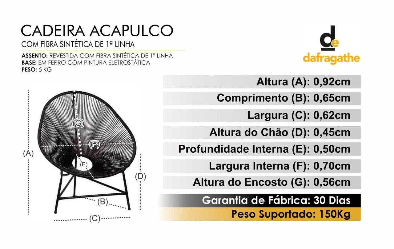 Cadeira Acapulco Verde Oliva - 2