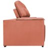 Sofá Cama Retrátil Sala Vicenza Vicenza 210cm Suede Cor Coral - 2