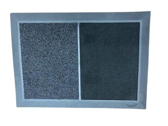 Tapete Capacho Sanitizante Pedilúvio Dry Duplo Barreira Externa 0,70 x 0,50 - 2
