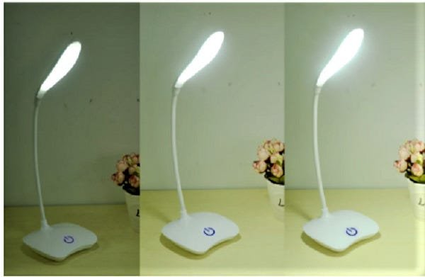 Luminária LED Recarregavel 3 Níveis de Iluminação - 5