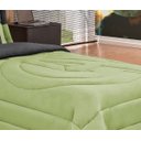 Ver imagem 2 de Kit Cobre Leito Dupla Face Monster Solteiro Infantil Menino 04 Peças - Verde/Preto
