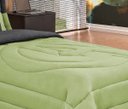Ver imagem 2 de Kit Cobre Leito Dupla Face Monster Solteiro Infantil Menino 04 Peças - Verde/Preto
