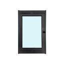 Ver imagem 2 de Vitro Pivotante Preto 100x60 Linha 25