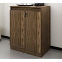 Ver imagem 4 de Armário Balcão Multiuso 60cm 2 Portas com Chave Compacto Tecnomobili