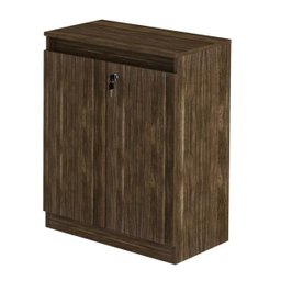 Balcão para Escritório Baixo 2 Portas com Chave 60cm Me4149 Tecno Mobili - Nogal - 3