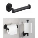 Ver imagem 3 de Kit De Acessórios Para Banheiro 3 Peças Aço Inoxidável Preto