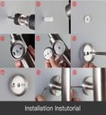 Ver imagem 5 de Kit De Acessórios Para Banheiro 3 Peças Aço Inoxidável Preto