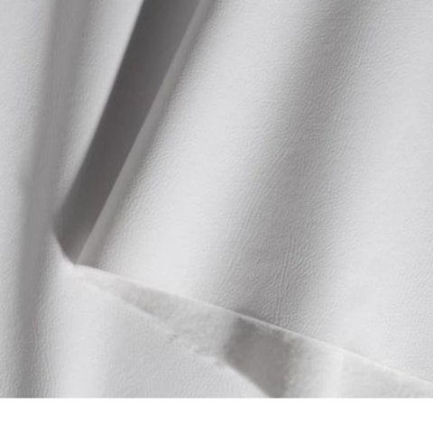Tecido Courvin Branca para Puff, Sofa, Cadeira de Escritorio