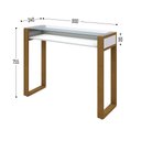 Ver imagem 3 de Aparador New Glass Luxo com Tampo de Vidro - Branco