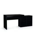 Ver imagem 1 de Mesa para Computador Gamer com Nichos B24 Preto Nova Mobile