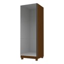 Ver imagem 2 de Sapateira 1 Portas C/ Espelho - Gelius Gold - Castanho